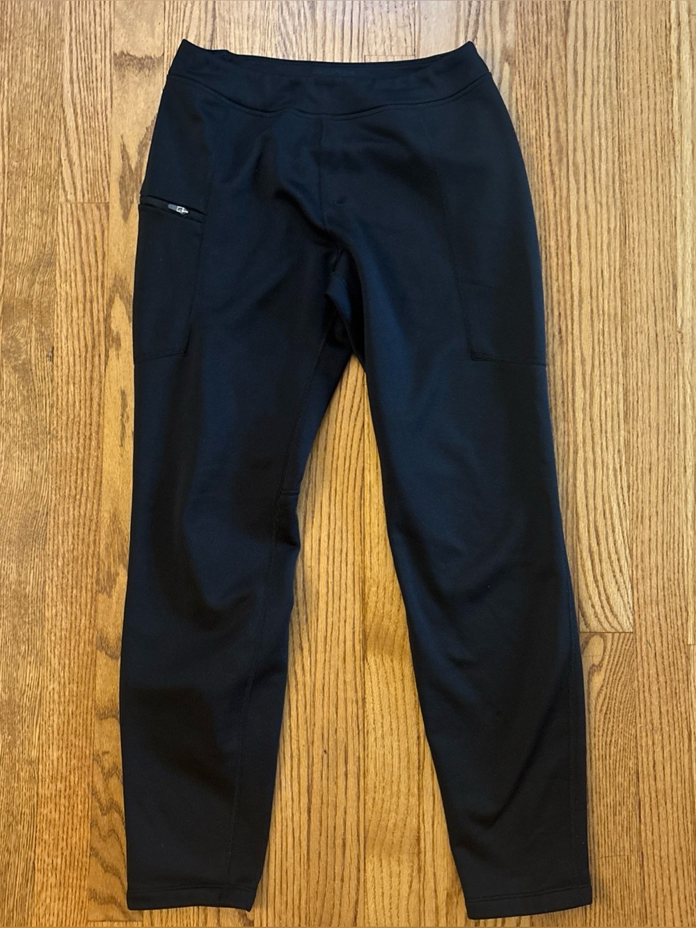 Patagonia Polartec Crosstrek Bottoms Womens Small Black Fleece Lined Stretch